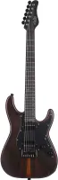 SCHECTER SUN VALLEY SUPER SHREDDER EXOTIC HT ZIRICOTE - 6-ти струнная электрогитара. Материал корпуса: Черная лимба с топом из цирикота. Материал грифа: Венге.Накладка грифа: Эбони. Лады: 24 X-Jumbo.Звукосниматели: Schecter USA Sunset Strip / Schecter USA