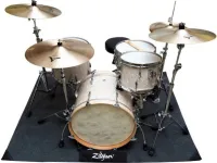 ZILDJIAN ZGIGRUG GIG DRUM RUG коврик под ударную установку, цвет серый