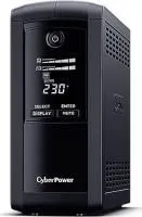 ИБП CyberPower VP700EILCD, 700VA/390W, L-INT, A.SIN, LCD, USB, RS232, RJ45/11, C13x6