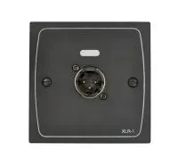 CLOUD XLR-M1B Панель удаленного подключения с разъемом XLR папа