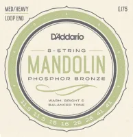 Комплект струн для мандолины D'Addario EJ75