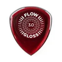 Dunlop 550p300 flow gloss 3pack  медиаторы, толщина 3 мм, 3 шт.