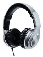Reloop RHP-30 Silver  профессиональный DJ наушники, 3 сменных кабеля, управление громкостью, микрофон