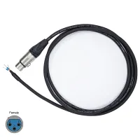 AVCLINK CABLE-835/1.0 Соединительный кабель XLR-F - наконечники НШВИ  Длина 1 м.