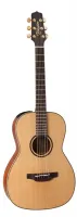 TAKAMINE CP3NYK электроакустическая гитара типа New Yorker с кейсом, цвет натуральный, верхняя дека - массив кедра, нижняя дека