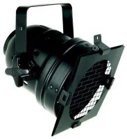 SHOWLIGHT PAR-56 Short Black - Прожектор типа парблайзер, цвет: черный, цоколь: GX16d, 1.0mm2 x 100 , шт