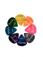 Bosstone GP-A0.96 Медиатор, упаковка 100 шт, материал целлулоид, толщина 0.96 (толстый)