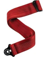 PLANET WAVES 50BAL11 50MM AUTO LOCK - BLOOD RED гитарный ремень, нейлон, цвет кроваво-красный, система крепления Auto Lock..