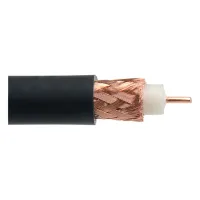 Canare L-3.3 CUHD BLK видео коаксиальный кабель (инсталяционный), черный 75Ом HD to UHD 12G-SDI 5.5