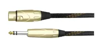 BXJ002-5M Кабель микрофонный, XLR female/6,35мм male, 5м, Soundking