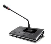Ht-9500fd. микрофонный пульт делегата htdz серии ht-9500 с 5 кнопками голосования и селектором каналов, микрофон 42 см, кабель 2 м