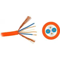 Mogami 2534-03 микрофонный кабель QUAD 6,0 мм. оранжевый