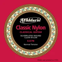 EJ27N  CLASSIC Струны для классической гитары нейлоновые Student Normal D`Addario