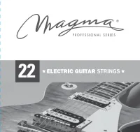 Magma Strings GE022N - Струна одиночная для электрогитары 22, Серия: Nickel Plated Steel, Калибр: 22.