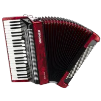 A1673 BRAVO III 96 RED Аккордеон Hohner