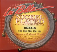 SN41B Комплект струн для 5-струнной бас-гитары, 45-125, La Bella