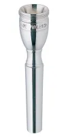 Lightweight mouthpiece foot for piccolo trumpet Stomvi №4 8156 - Silver-plated cornet shank with standard straight backbore #4, lightweight for light sound