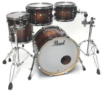 PEARL STS904XP/C314 (STS904XP/CA314; STS904XP/CB314) - ударная установка из четырех барабанов (2014BX/1007T/1208T/1414F), цвет Gloss Barn wood Brown