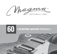Magma Strings GE060N - Струна одиночная для электрогитары 60, Серия: Nickel Plated Steel, Калибр: 60.