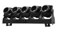 LightCraft Tornado 5x120 светодиодная панель с индивидуально подвижными модулями; 5 модулей по 120 Вт (RGBW)+ Диодная лента (кольцо) - 5x24 x 0.5W RGB LEDs; Потребляемая мощность: 950Вт; Индивидуальные Tilt: 220°/ Tilt: 60°; ЦТ 2500K-8000К; Индивидуальный