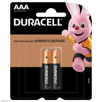 DURACELL LR03 BASIC CN уп 2 шт - Батарейка тип AAA
