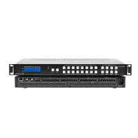 AVCLINK HM-4K88S Бесподрывный матричный коммутатор HDMI с функцией видеостены. Входы: 8 x HDMI. Выходы: 8 x HDMI. Максимальное разрешение: 4K@60Гц. Управление: кнопки, RS-232, ИК, WEB.