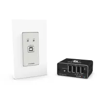 Kramer WP-2UT/R-KIT- Комплект из настенной панели-передатчика и приемника сигналов USB 2.0 по витой паре HDBaseT