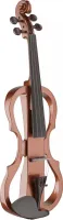 STAGG EVN X-4/4 VBR - Электроскрипка 4/4 Цельный клен, лакированный корпус.Электроника: регулятор громкости/тона, предусилитель для наушников.В комплекте: мягкий кейс с ремнями, смычок, канифоль, стерео наушники, 9В батарея.Цвет: коричневый.