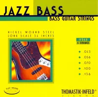 Комплект 5 струн для бас-гитары Thomastik Jazz JF345