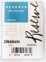 DCR0235 Reserve Трости для кларнета Bb, размер 3.5, 2шт., Rico