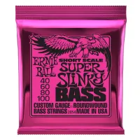 ERNIE BALL 2854 Nickel Wound Slinky Super Short Scale 40-100 - Струны для бас-гитары