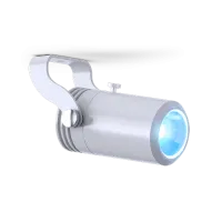 DTS FOCUS.D ZOOM 1 IP20 HQS Компактный светодиодный прожектор на лире, 429 Lum, 1 HQS (RGBA) LED, угол 3.5‘-52‘, DMX512/RDM, 4/10 каналов, 10 Вт, кабель 90 см, алюминиевый корпус, цвет серебристый (RAL 9006), 99.5*116.7*183 мм, 0,94 кг