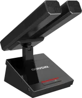 Gonsin DCS-2045C - Настольный проводной дискуссионный пульт председателя с двумя несъёмными микрофонами в прямоугольном корпусе