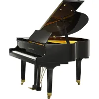 Kayserburg GH148/A111 Рояль, 148 см, черный, полированный, с банкеткой, размеры Д*Ш*В 1486*1505*992, вес 281кг