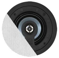 AUDAC CELO5 Двухполосная, коаксиальная, встраиваемая потолочная акустическая система, класса Hi-End. Крепление Quick Fix. Быстросъемный гриль SlimLine™ на неодимовых магнитах. НЧ: 5", ВЧ: 1". Мощность (8 Ом): RMS - 50 Вт. Цвет: Белый.