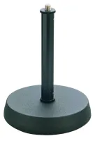 K&M 23200-300-55  настольная микрофонная стойка с круглым основанием, чёрная
