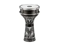 HE-122 Aluminum Барабан дарбука 6 1/2 x 12 3/4", алюминий, гравировка, черный, Meinl