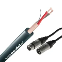 Eurocable MNXESSENM5Y - Микрофонный кабель, разъёмы Neutrik XLR 3 серебро/серебро, 5м
