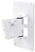 KandM 24481-000-57 настенное поворотное крепление для акустических систем, регулировка угла до 30гр., нагрузка до 25кг, белый