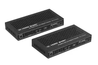 Удлинитель сигнала HDMI,USB Infobit [iTrans E90U8K] Разрешение 8К/30, USB 2.0 до 90 метров, eARC