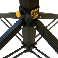 BLOCK&BLOCK DELTA 100 (150kg./4,80m.) Телескопическая стойка с четырьмя складывающимися ножками, максимальная загрузка 150кг.,высота регулируемая 1,59-4,8м. подходит для адаптеров диаметром 35мм. Лебедка: AL-KO 351 Plus (макс. нагрузка 350кг), трос: оцинк