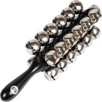 Meinl slb25  джингл стик sleigh bell, 25 бубенцов
