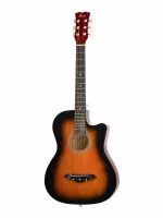 FFG-1038SB Акустическая гитара, санберст, с вырезом, Foix