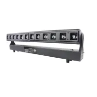 Moving Bar 12-40 PIXEL
            Прожектор Moving Bar 12-40 PIXEL
Светодиодный подвижный прожектор 12 светодиодов по 40Вт RGBW. Zoom angle: 5°-38°. Tilt: 220° 16 бит. DMX512 20/57 каналов управления, автоматический режим, master/slave, звуковая анимация