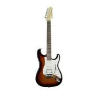 AVLDX TBZ/Электрогитара Avalanche Deluxe; Суперстрат S-S-H; Цвет -Trans Brazilia/DEAN
