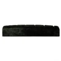 FIREandSTONE Graphite Nut E-guitar Gibson Верхний порожек, с пропилами, графит, 43x8x5 мм