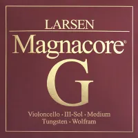 Cello G string Larsen Magnacore L5533 - Tungsten wound steel cello G3 string, medium tension