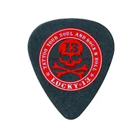 L12R1.00 Lucky 13 Rock n Roll Медиаторы 36 шт., толщина 1,0мм, Dunlop