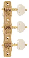 Classical guitar machine heads Gotoh 35G510C-EN - Механика для классической гитары с колком 35G, отношением 1:16, золотистой отделкой и рукоятками EN.