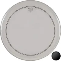 REMO P3-1318-CT-YE Powerstroke® P3 Colortone™ Yellow Bass Drumhead, 18' цветной двухслойный прозрачный пластик для бас-барабана,